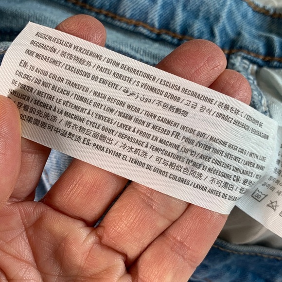 Abercrombie & Fitch the cutoff short high rise curve love size 30 (10) - Picture 5 of 13